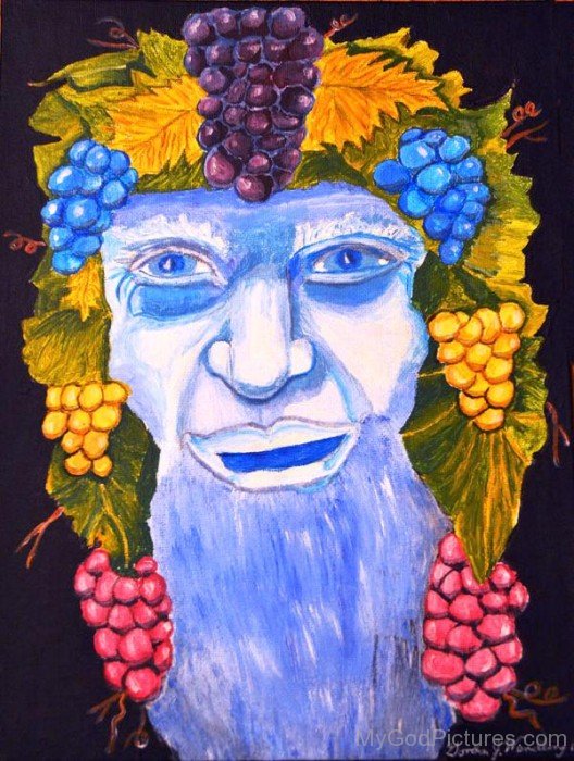 Dionysus Painting-wd303