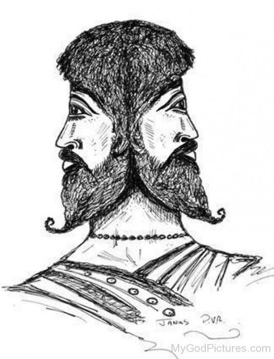 Drawing Of Janus-xn901