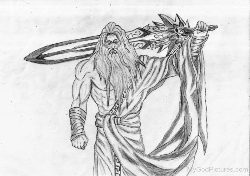 Drawing Of Zeus God Pictures