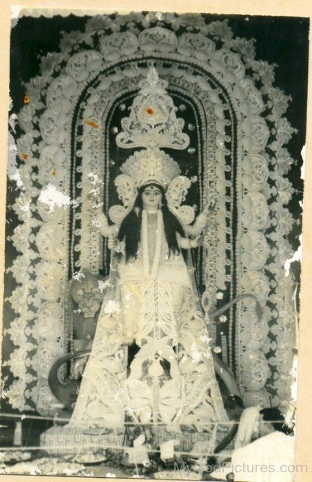 Frame Image Of  Goddess Jagaddhatri-ed21