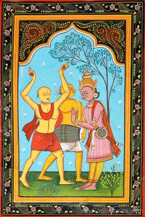 Frame Picture Of Chaitanya Mahaprabhu-fd718