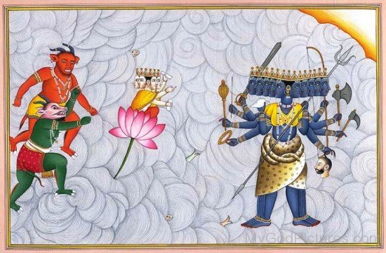 Frame Picture Of Mahakali-gm802