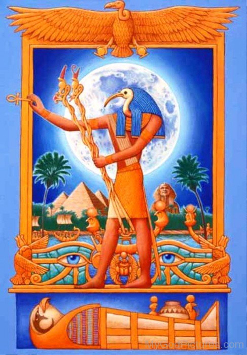 God Of Knowledge Thoth-yb505