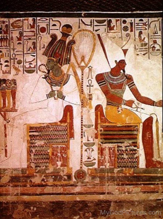 God Osiris And God Atum-re308