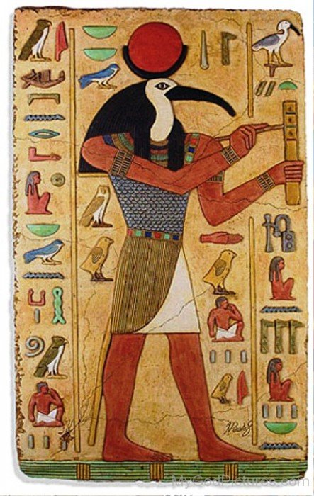 God Thoth Portrait-yb511