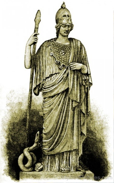 Goddess Athena Statue-rg511