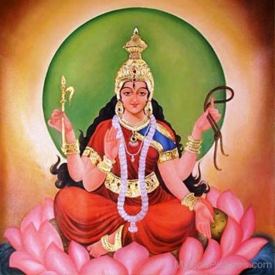 Goddess Bhuvaneshvari Image-re806