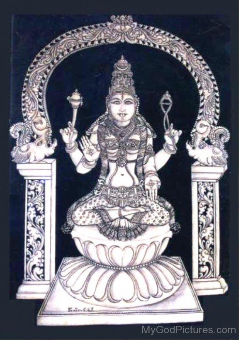 Goddess Bhuvaneshvari Photo-re807