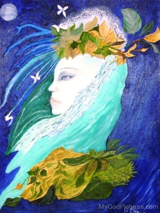 Goddess Diana Painting-vc115