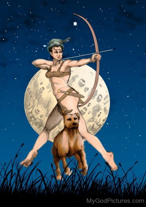 Goddess Diana Picture-vc116