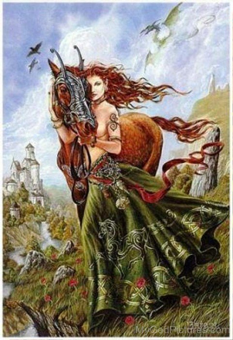 Goddess Epona Picture-fd509