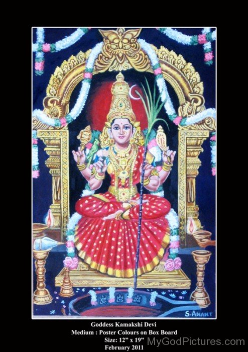 Goddess Kamakshi Devi-ty202