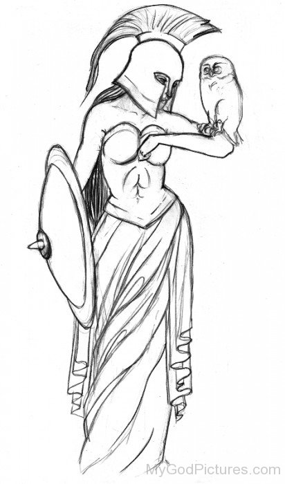 Goddess Of Battle Athena-rg512