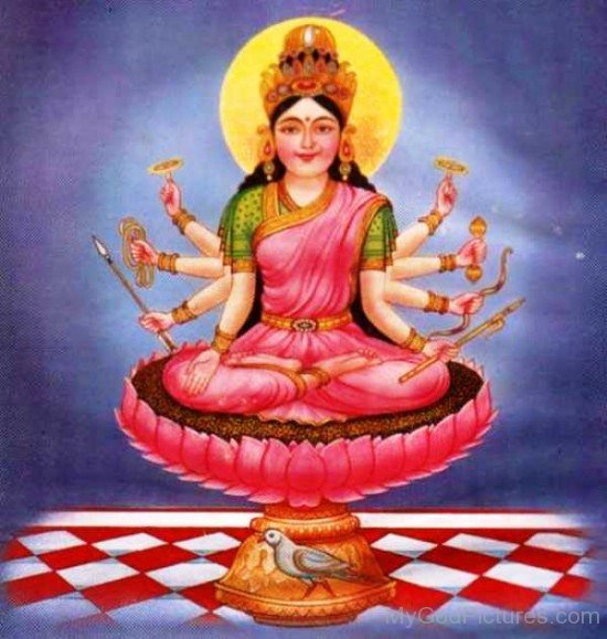 Goddess Padmavati Picture-th205