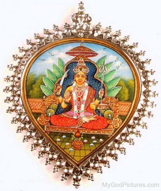 Goddess Santoshi Pendant-bv903