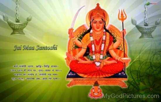 Goddess Santoshi-bv904