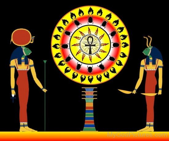 Goddess Sekhmet And Bastet-tb504