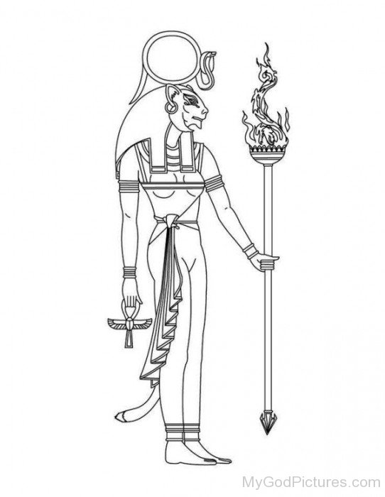 Goddess Sekhmet Image-tb505