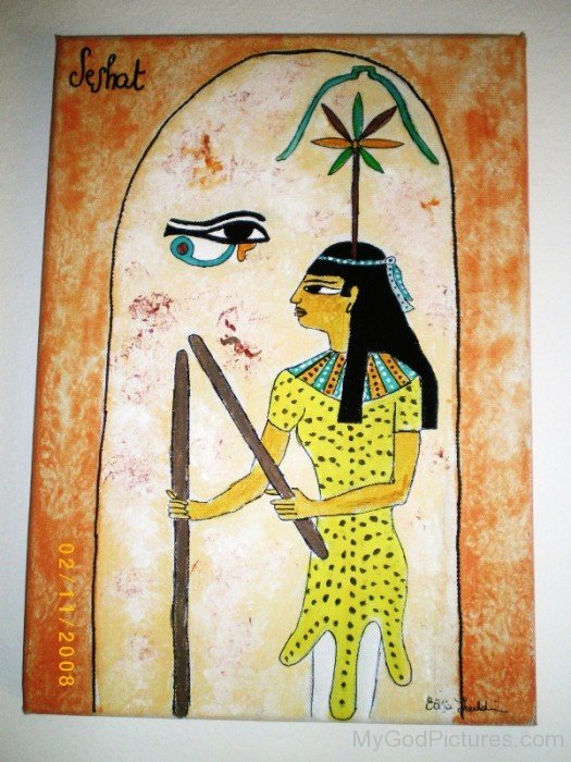 Goddess Seshat Image-hg302