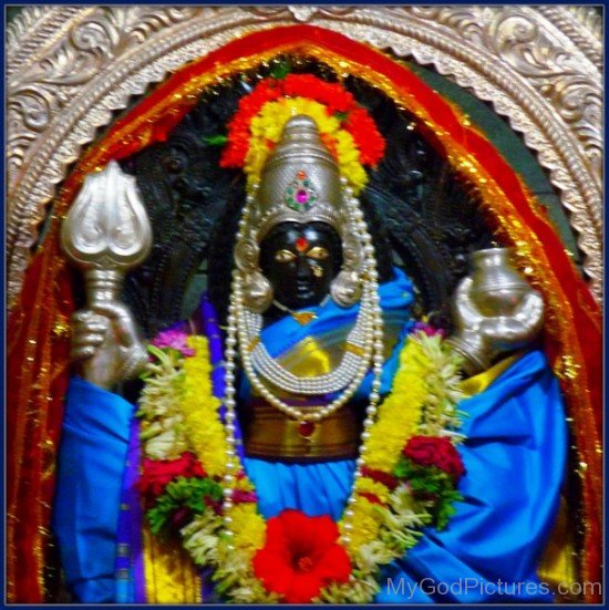 Goddess Shantadurga Picture-wq12