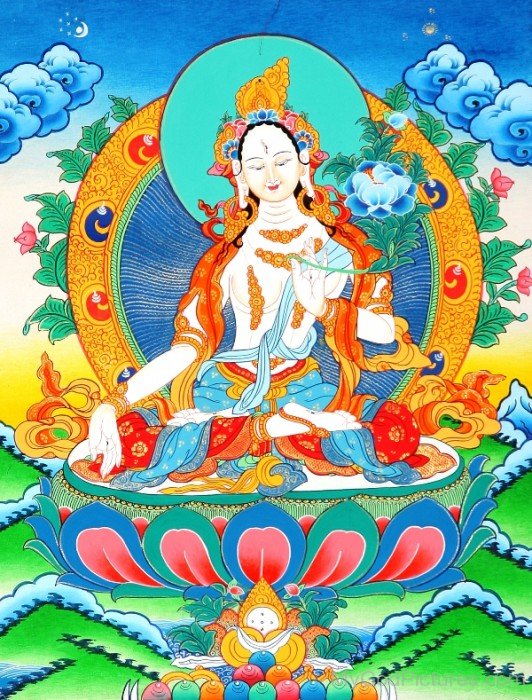 Goddess White Tara Photo-gb3415