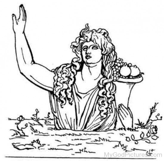 Greek Goddess Gaia-fj215