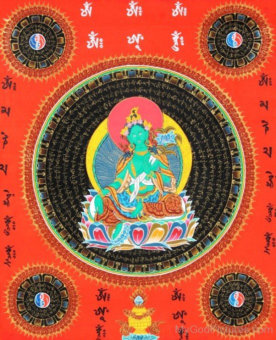 Green Tara Portrait-gb3421