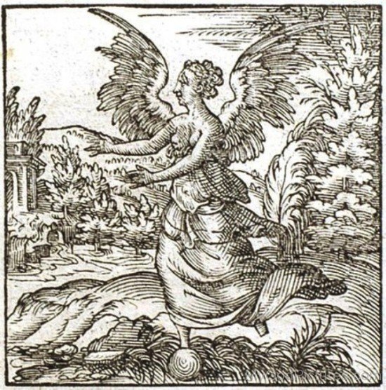 Image Of Goddess Fortuna-tb712