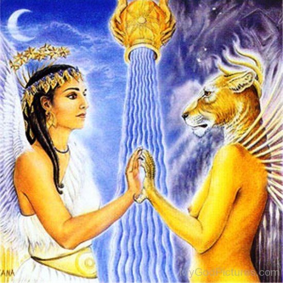 Inanna And Erishigal-yt605