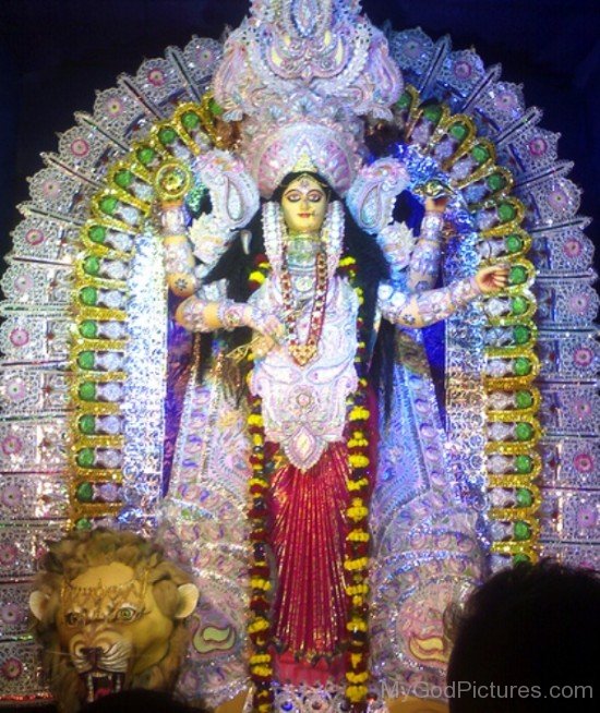 Jagaddhatri Goddess Photo-ed23