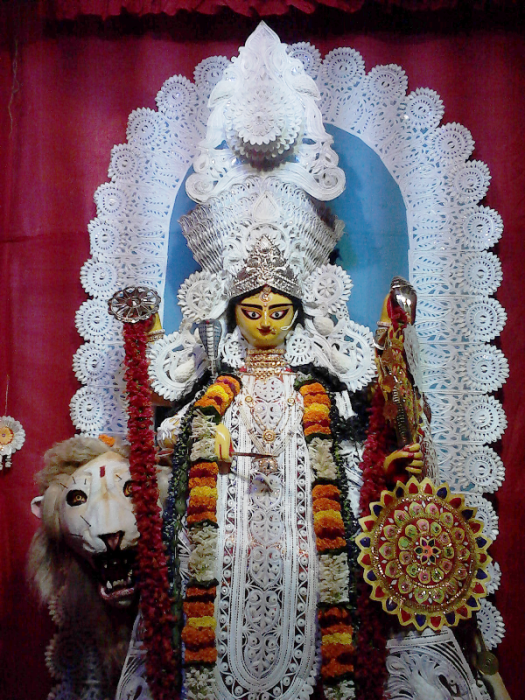 Jagaddhatri Goddess Picture-ed24