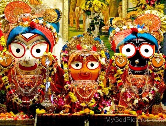 Jagannath,Balabhadra And Subhadra-we208