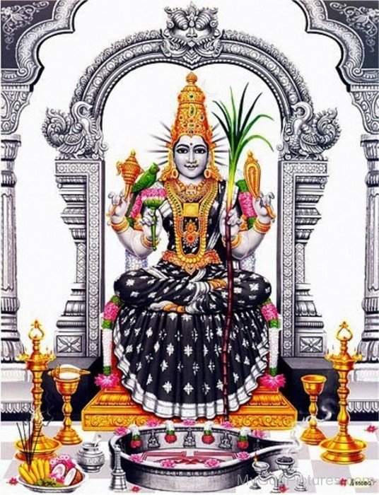 Kamakshi Goddess Image-ty207