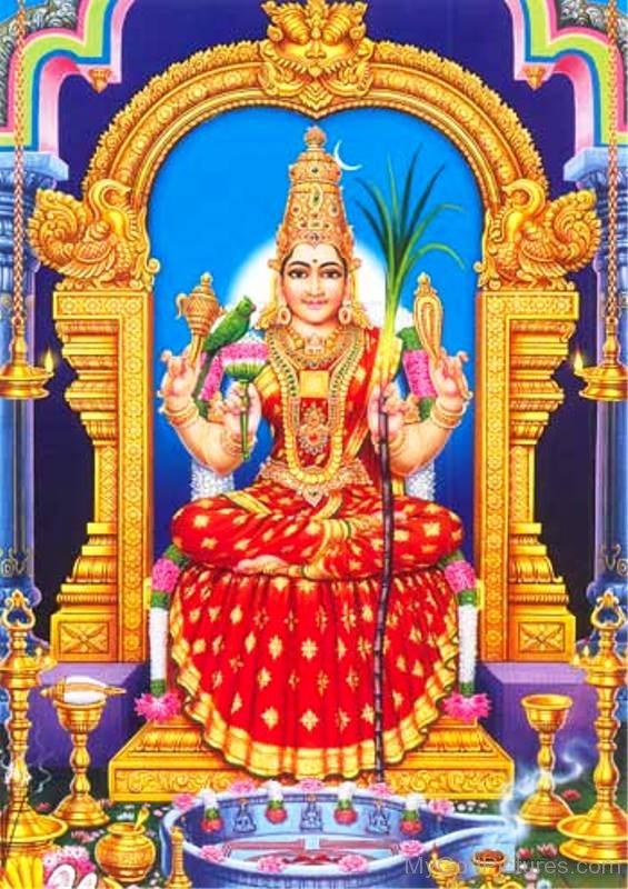 Goddess Kamakshi Ji - God Pictures