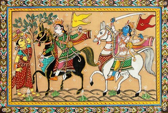 Lord Jagannath And Balaram-we210