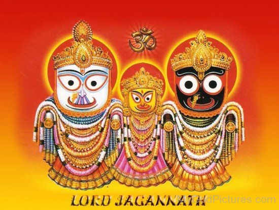 Lord Jagannath,Balabhadra And Subhadra-we213