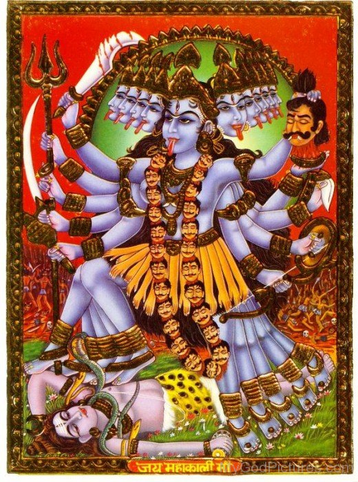 Mahakali Goddess Picture-gm811