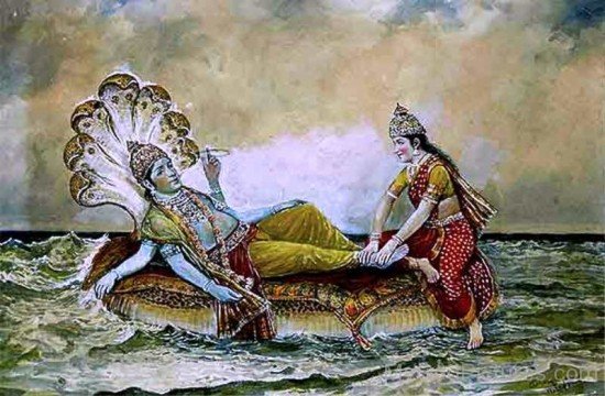 Mahavishnu And Mahalakshmi-df412