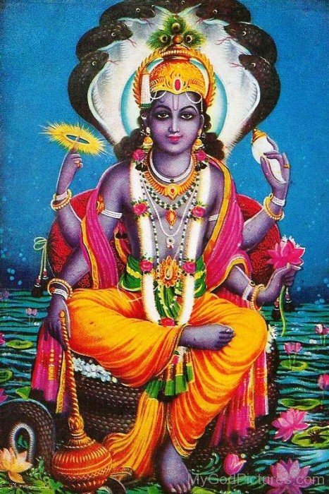 Mahavishnu God Image-df414