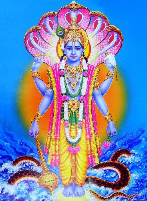 Mahavishnu God Photo-df415