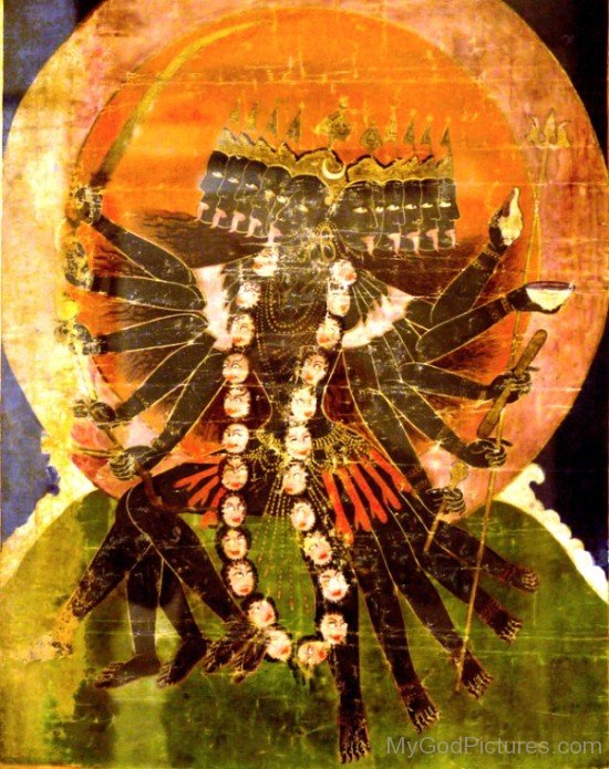 Painting Of Mahakali-gm816