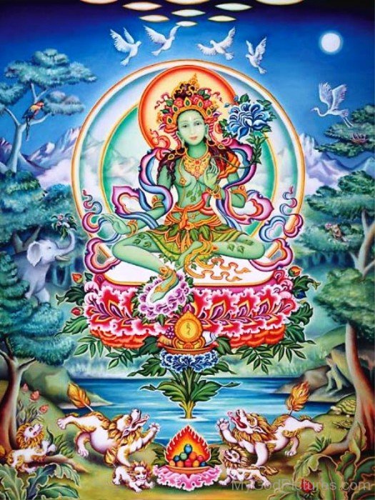 Photo Of Green Tara-gb3426