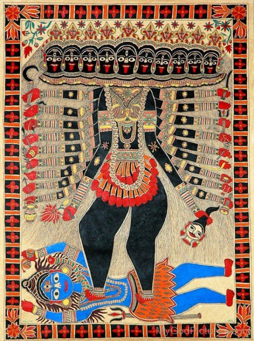 Picture Of Goddess Mahakali-gm818