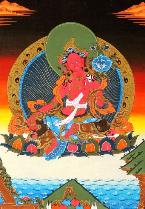 Picture Of Goddess Tara-gb3428