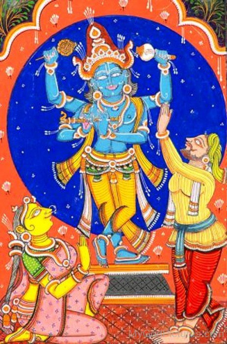 Portrait Of God Satyanarayan-ws214