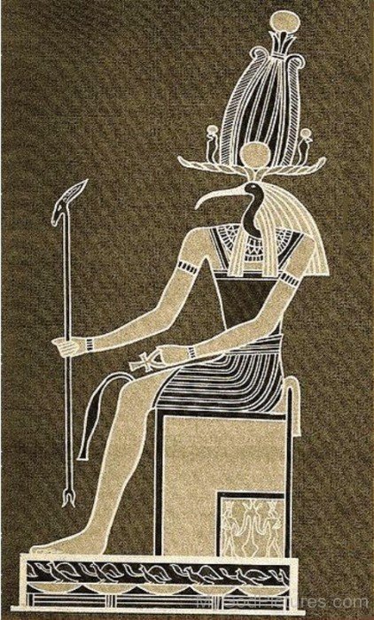 Portrait Of God Thoth-yb516