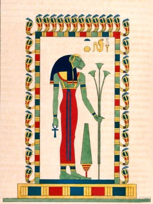 Portrait Of Goddess Sekhmet-tb512