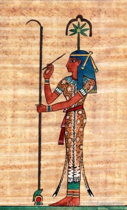 Portrait Of Goddess Seshat-hg306