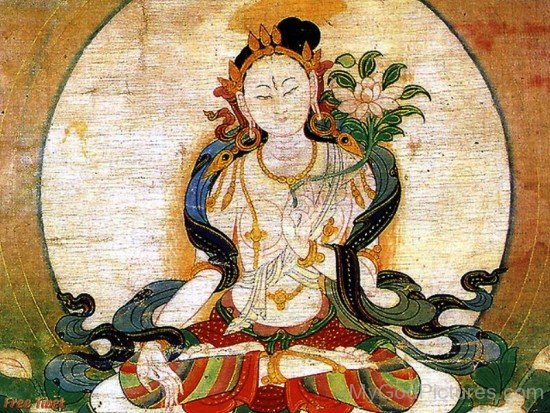 Portrait Of Goddess Tara-gb3430