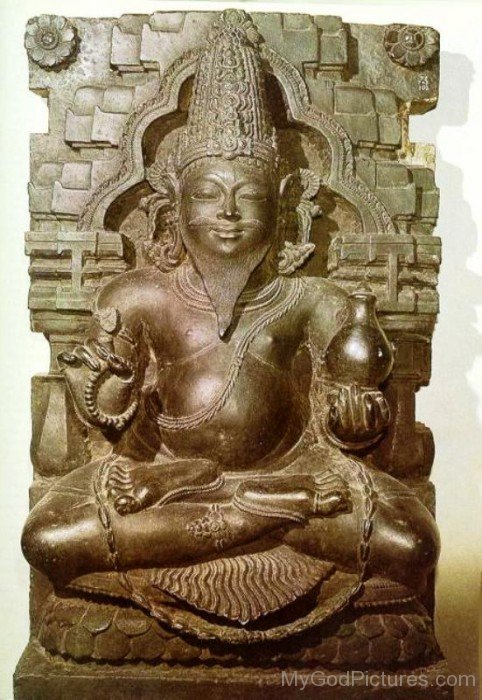 Sculpture Of Brhaspati-fr314